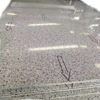 Stenkorn aluminiumplåt